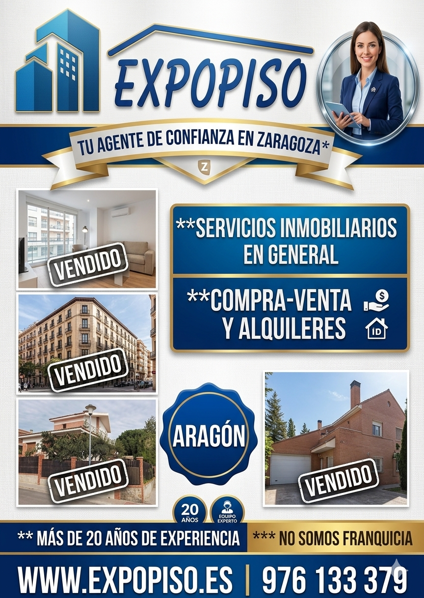 Inmobiliaria en Zaragoza · Venta y Alquiler de Pisos · Expopiso