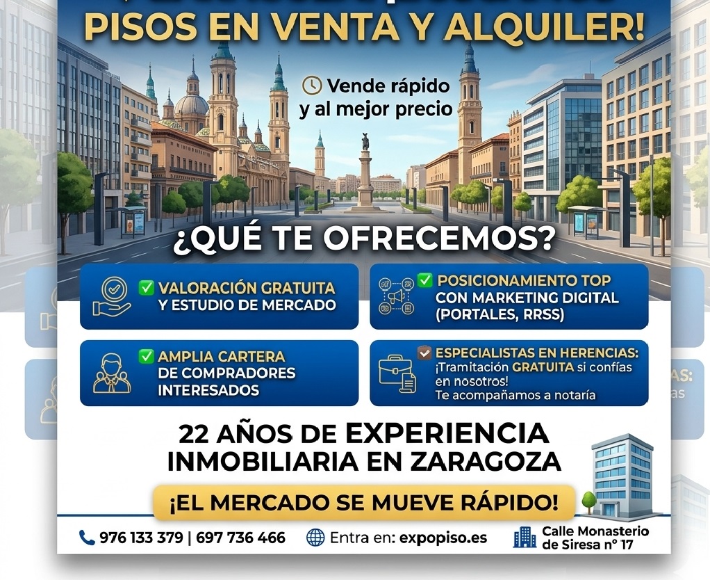 inmobiliaria en zaragoza Expopiso 56
